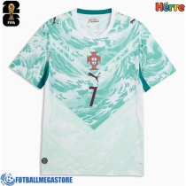Fotballdrakt Herre Portugal Cristiano Ronaldo #7 Bortedrakt VM 2026 Kortermet
